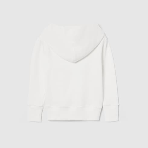 Sweat-shirt à capuche en coton pour enfant
