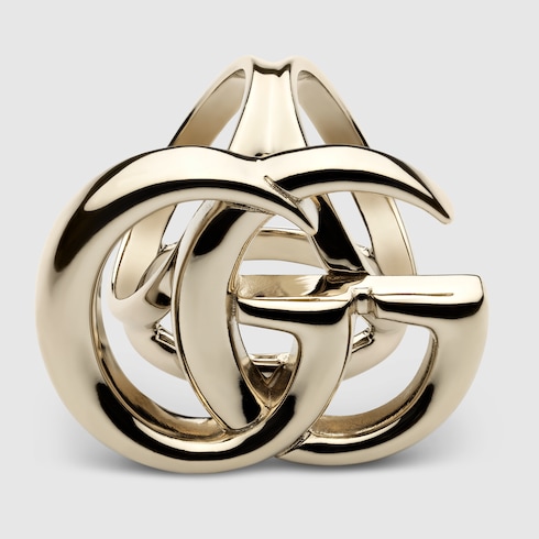 Double G carré ring