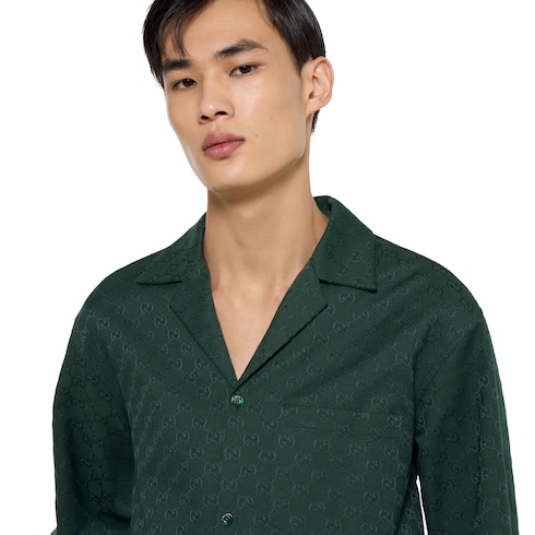 Chemise en toile GG