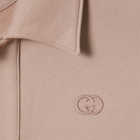 Sudadera de punto de algodón cepillado