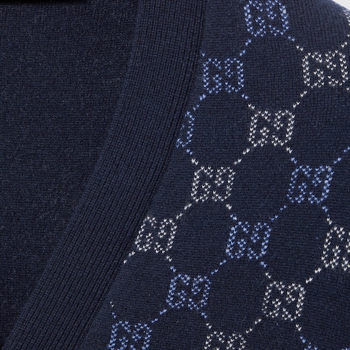 GG double wool knit jumper