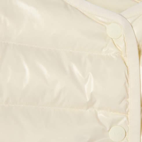 Children's padded jacket with Web