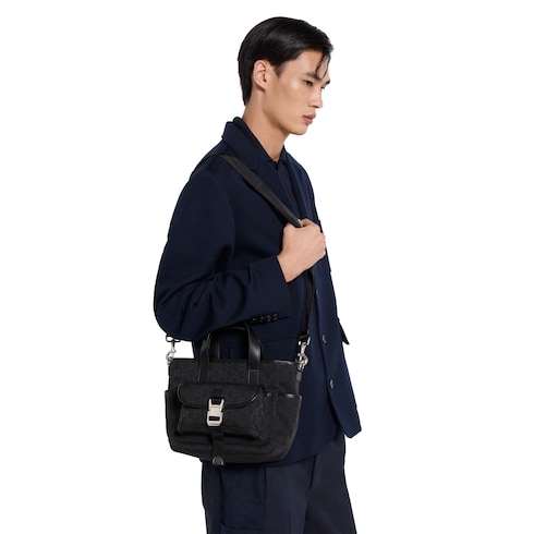 GG canvas small tote bag