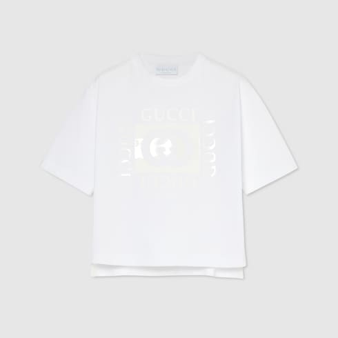 T-shirt pour enfant en coton avec imprimé