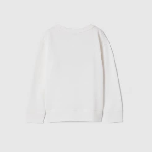 Sudadera infantil de algodón con estampado