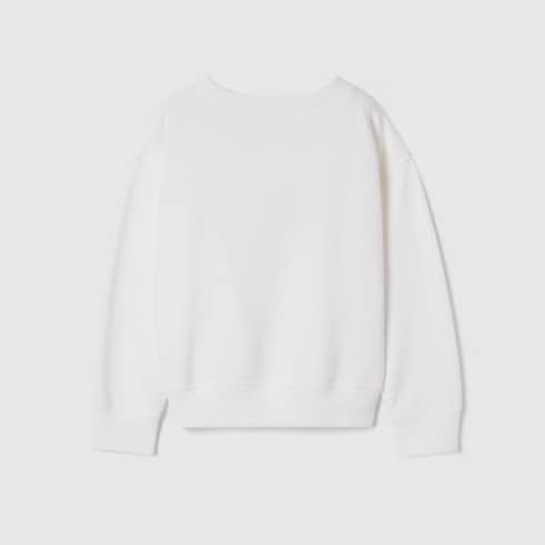 Kinder-Sweatshirt aus Baumwolle mit Print