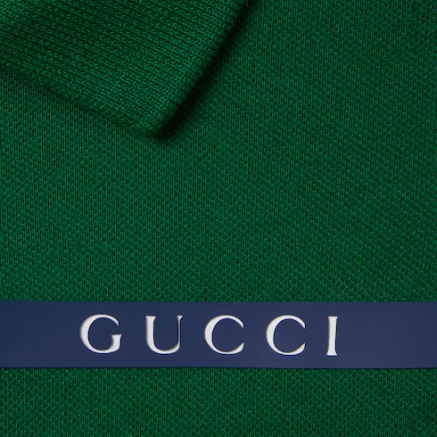 Baby cotton piquet polo shirt