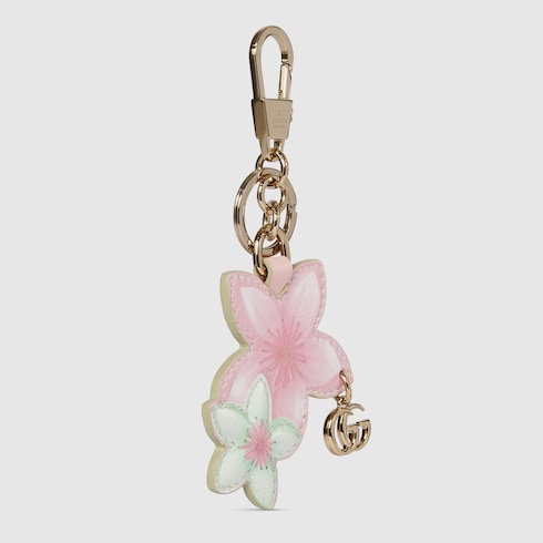 Flower-shaped key chain