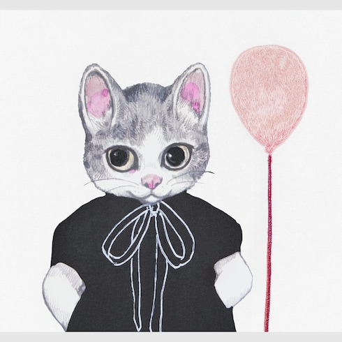 Yuko Higuchi cotton jersey T-shirt