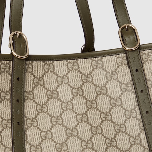 GG Emblem large tote bag