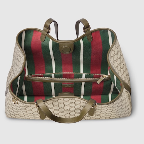 Borsa shopping GG Emblem misura grande