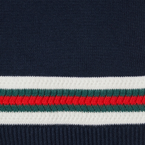 Cardigan pour bébé en coton avec bande Web