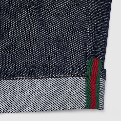 Kindershorts aus Denim mit Web