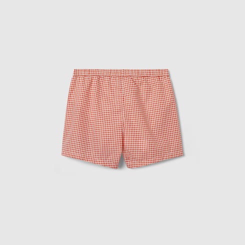Baby printed nylon swim shorts