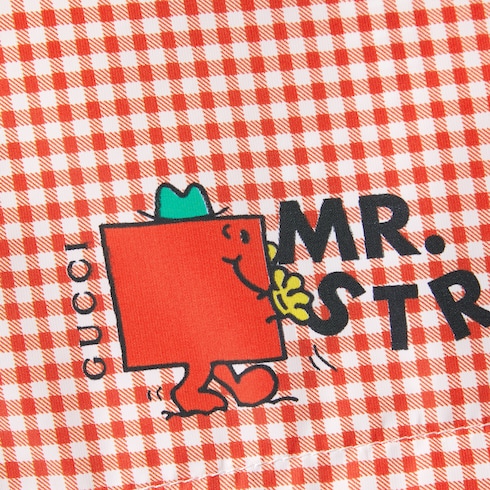 Baby printed nylon swim shorts