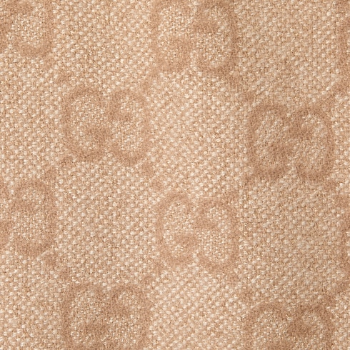 Mantella in cashmere GG lamé