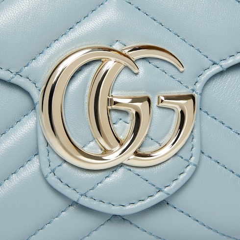 GG Marmont wallet on chain