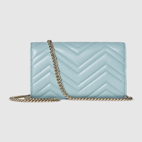 GG Marmont wallet on chain