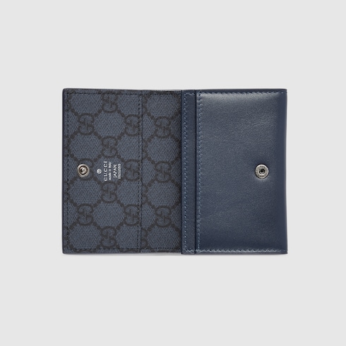 〔GGエンブレム〕日本限定 カードケース ブラック インテリア