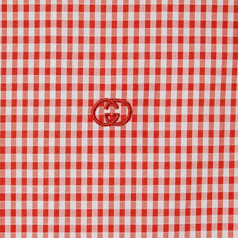 Chemise pour enfant en coton vichy