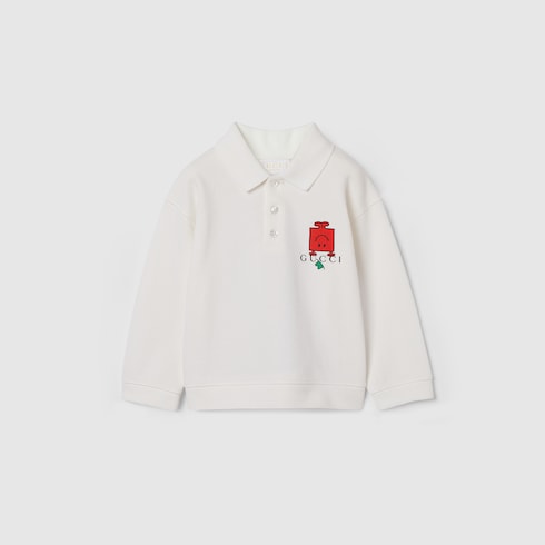婴儿棉质Polo卫衣