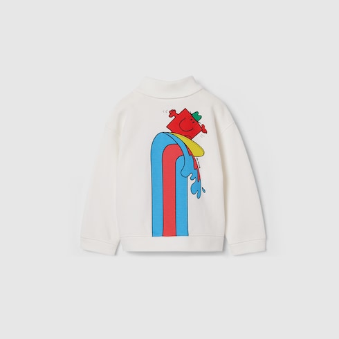 Baby-Sweatshirt aus Baumwolle mit Polokragen