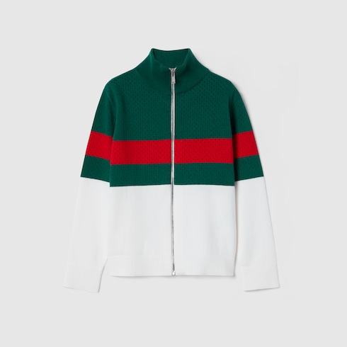 Children's cotton zip cardigan