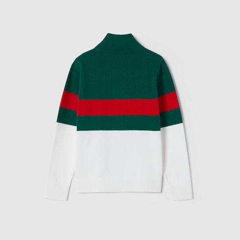 Children's cotton zip cardigan