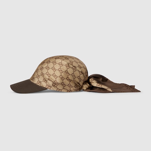 GG silk twill baseball cap