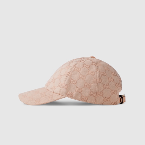 Gorra de béisbol de lona con GG