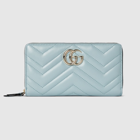 GG Marmont zip around wallet