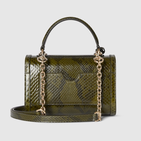Padlock python small top handle bag