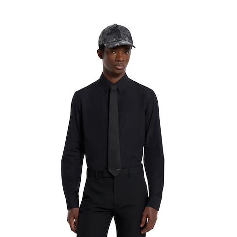 구찌 홀스빗 실크 자카드 타이