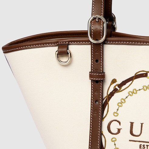 Small tote bag with print