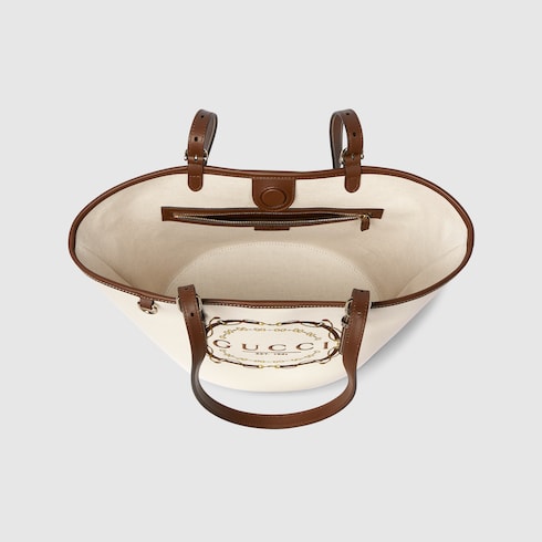 Small tote bag with print