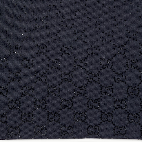 Technical jersey shorts with crystals