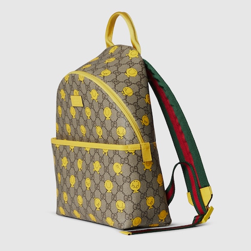 Sac à dos pour enfant en tissu GG à imprimé