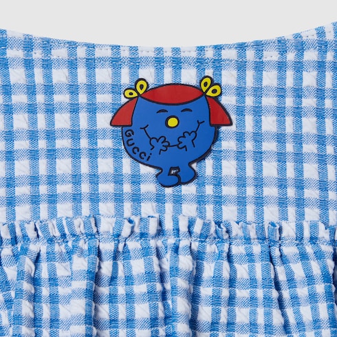 Bikini enfant en tissu vichy