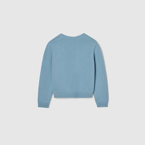Pull pour bébé en coton avec broderie