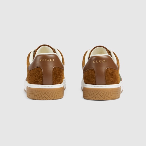 Baskets Gucci Ace avec bande Web pour homme