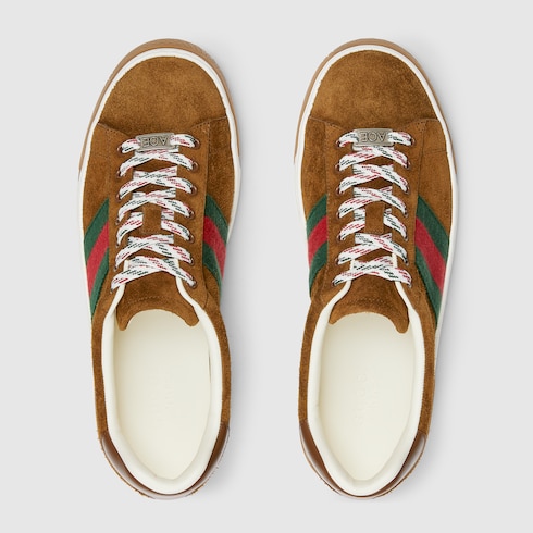 Gucci Ace系列饰织带男士运动鞋