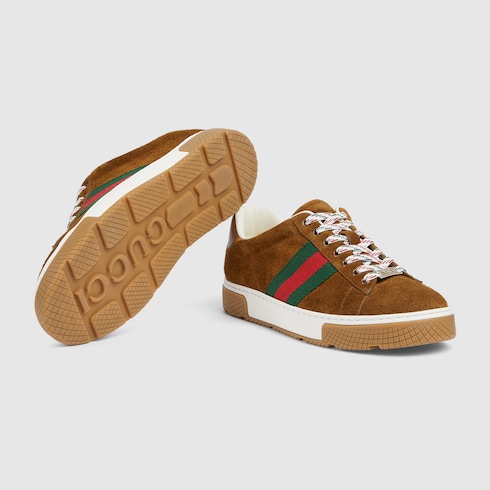 Gucci Ace系列饰织带男士运动鞋