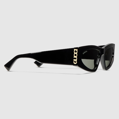 Rectangular frame sunglasses