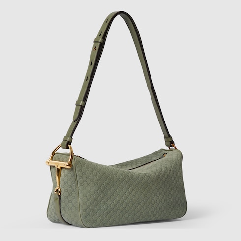 Gucci Half Horsebit系列中号肩背包