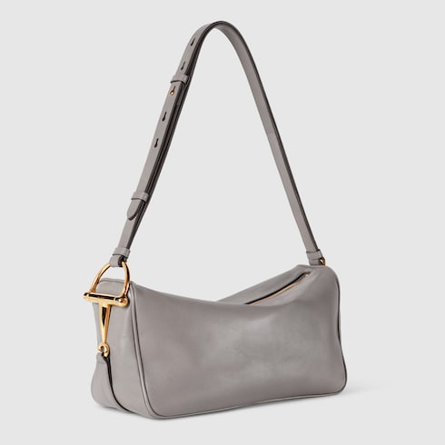 Sac à épaule Gucci Half Horsebit moyen format