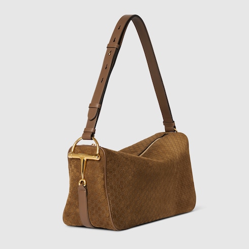 Bolso grande para el hombro Gucci Half Horsebit