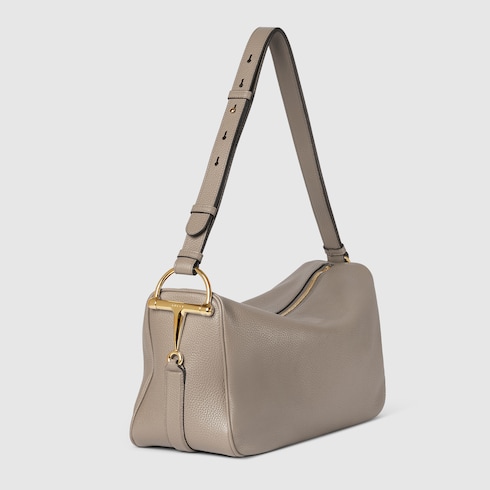 〔グッチ ハーフ ホースビット〕ラージ ショルダーバッグ