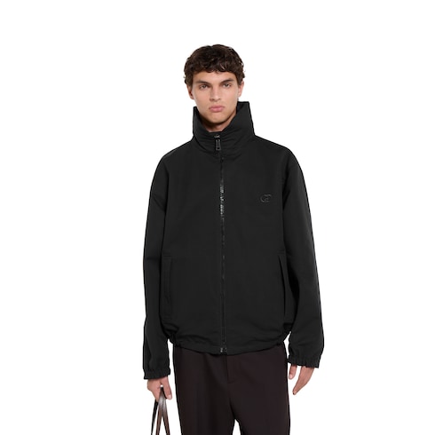 Chaqueta de algodón antidesgarro reversible con zipper