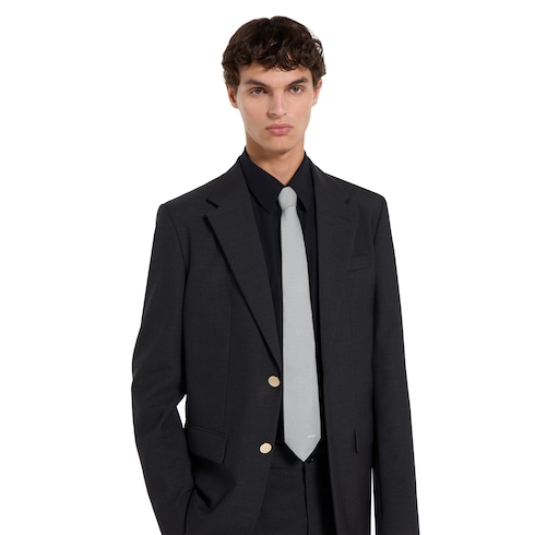 Krawatte aus Gucci Horsebit-Seidenjacquard