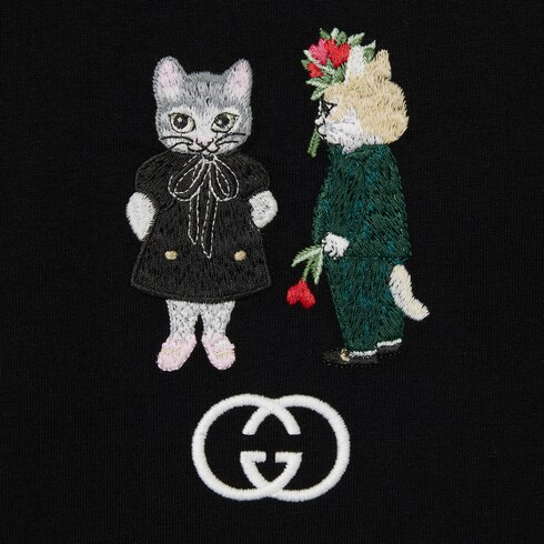 Yuko Higuchi cotton jersey T-shirt